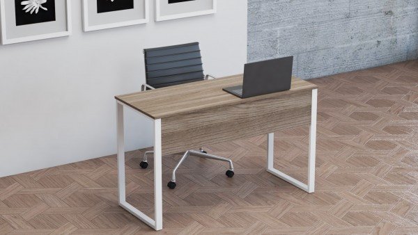 Mesa perna retangular 40mm