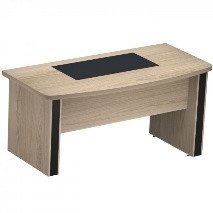 Mesa Escritório detalhes em preto